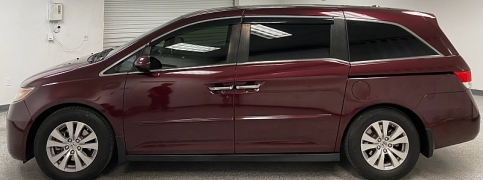 Used 2014  Honda Odyssey 4d Wagon EX-L Navigation at Ideal Cars Llc near Mesa&comma; AZ