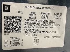 Used 2021  Chevrolet Silverado 1500 2WD Crew Cab 147" Custom at Ideal Cars Llc near Mesa, AZ