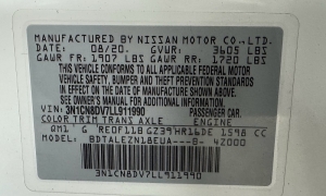 Used 2020  Nissan Versa 4d Sedan S CVT at Ideal Cars Llc near Mesa&comma; AZ