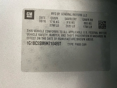 Used 2017  Chevrolet Cruze 4d Sedan LS Auto at Ideal Cars Llc near Mesa&comma; AZ