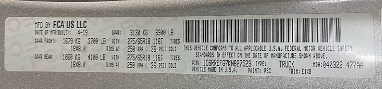 Used 2019  Ram 1500 2WD Crew Cab Big Horn&sol;Lone Star at Ideal Cars Llc near Mesa&comma; AZ