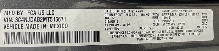 Used 2021  Jeep Compass Sport 4x4 at Ideal Cars Llc near Mesa, AZ