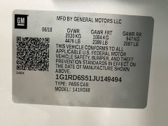 Used 2018 Chevrolet Volt 4d Hatchback Premier at Ideal Cars Llc near Mesa, AZ