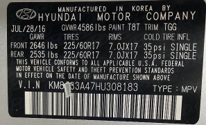 Used 2017  Hyundai Tucson 4d SUV FWD SE Popular at Ideal Cars Llc near Mesa, AZ