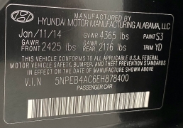 Used 2014  Hyundai Sonata 4d Sedan GLS at Ideal Cars Llc near Mesa, AZ