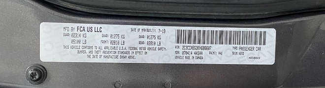 Used 2019  Chrysler 300 4d Sedan RWD S V6 at Ideal Cars Llc near Mesa&comma; AZ