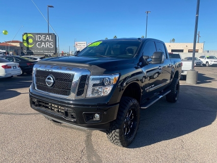 Used 2018 Nissan Titan 4WD Crew Cab SL at Ideal Cars Llc near Mesa, AZ