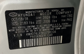 Used 2019  Hyundai Elantra 4d Sedan SE Auto at Ideal Cars Llc near Mesa&comma; AZ