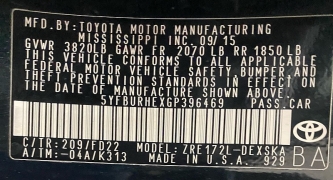 Used 2016  Toyota Corolla 4d Sedan S at Ideal Cars Llc near Mesa&comma; AZ