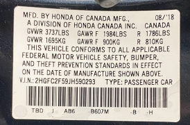 Used 2018  Honda Civic Sedan 4d LX CVT at Ideal Cars Llc near Mesa&comma; AZ