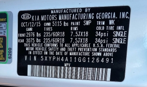 Used 2016  Kia Sorento 4d SUV FWD EX Turbo at Ideal Cars Llc near Mesa, AZ