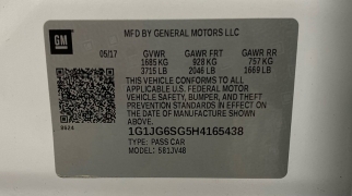 Used 2017  Chevrolet Sonic 4d Hatchback LT w&sol;1FL at Ideal Cars Llc near Mesa&comma; AZ