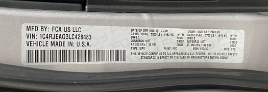 Used 2020  Jeep Grand Cherokee 4d SUV 2WD Laredo Altitude at Ideal Cars Llc near Mesa&comma; AZ