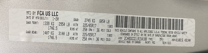 Used 2020  Dodge Grand Caravan 4d Wagon SXT at Ideal Cars Llc near Mesa&comma; AZ