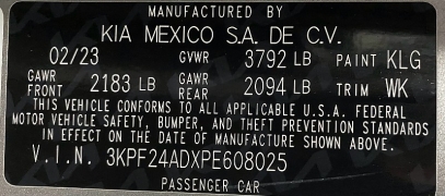 Used 2023  Kia Forte LX IVT at Ideal Cars Llc near Mesa, AZ