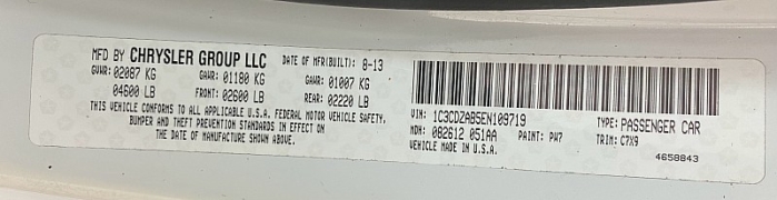 Used 2014  Dodge Avenger 4d Sedan SE at Ideal Cars Llc near Mesa&comma; AZ