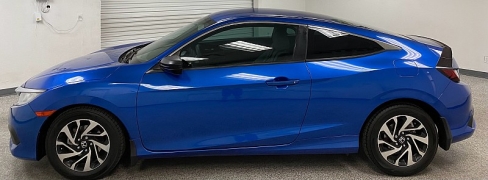 Used 2017  Honda Civic Coupe 2d LX CVT at Ideal Cars Llc near Mesa&comma; AZ