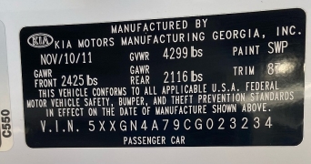 Used 2012  Kia Optima 4d Sedan EX at Ideal Cars Llc near Mesa&comma; AZ