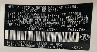 Used 2018  Toyota Avalon 4d Sedan XLE Plus at Ideal Cars Llc near Mesa&comma; AZ