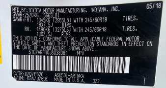 Used 2018  Toyota Highlander 4d SUV FWD LE at Ideal Cars Llc near Mesa&comma; AZ