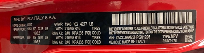 Used 2017  Jeep Renegade 4d SUV FWD Sport at Ideal Cars Llc near Mesa&comma; AZ