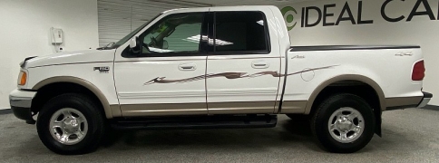 Used 2002  Ford F-150 4WD SuperCrew Lariat at Ideal Cars Llc near Mesa, AZ