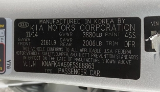 Used 2015  Kia Forte 4d Sedan LX Auto at Ideal Cars Llc near Mesa&comma; AZ