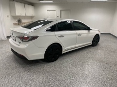 Used 2016 Hyundai Sonata Hybrid 4d Sedan Limited w/Blue Pearl Interior at Ideal Cars Llc near Mesa, AZ
