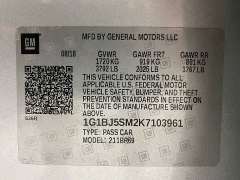 Used 2019 Chevrolet Cruze 4d Sedan LS CVT at Ideal Cars Llc near Mesa, AZ
