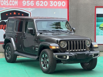 Used 2018 Jeep Wrangler Unlimited 4d SUV 4WD Sahara at Drivenci Motors near Olmito, TX