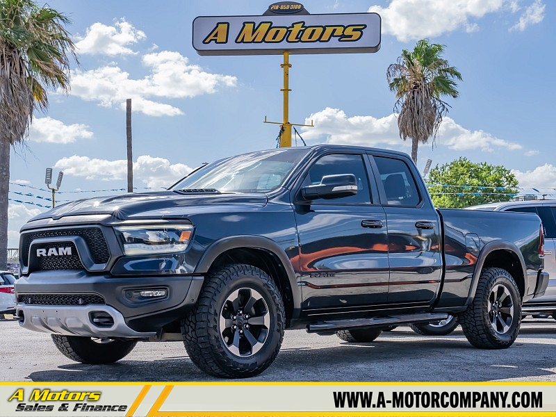 Used 2019  Ram 1500 4WD Quad Cab Rebel at A Motors Sales & Finance near San Antonio&comma; TX