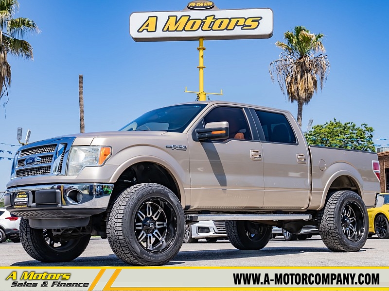 Used 2012  Ford F-150 2WD Supercrew Lariat 5 1&sol;2 at A Motors Sales & Finance near San Antonio&comma; TX