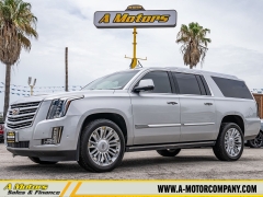 Used 2019  Cadillac Escalade ESV 4d SUV 4WD Platinum at A Motors Sales & Finance near San Antonio&comma; TX