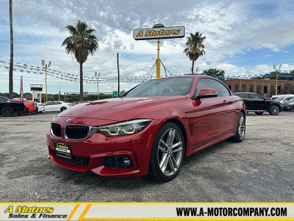 Used 2018 BMW 4 Series 440i xDrive Convertible at A Motors Sales & Finance near San Antonio, TX