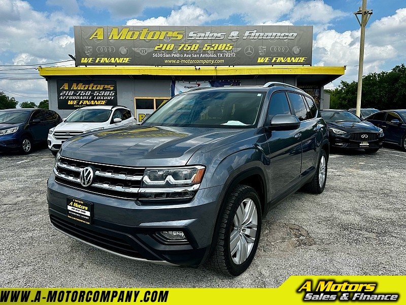 Used 2019  Volkswagen Atlas 4d SUV 3.6L SE Technology at A Motors Sales & Finance near San Antonio, TX