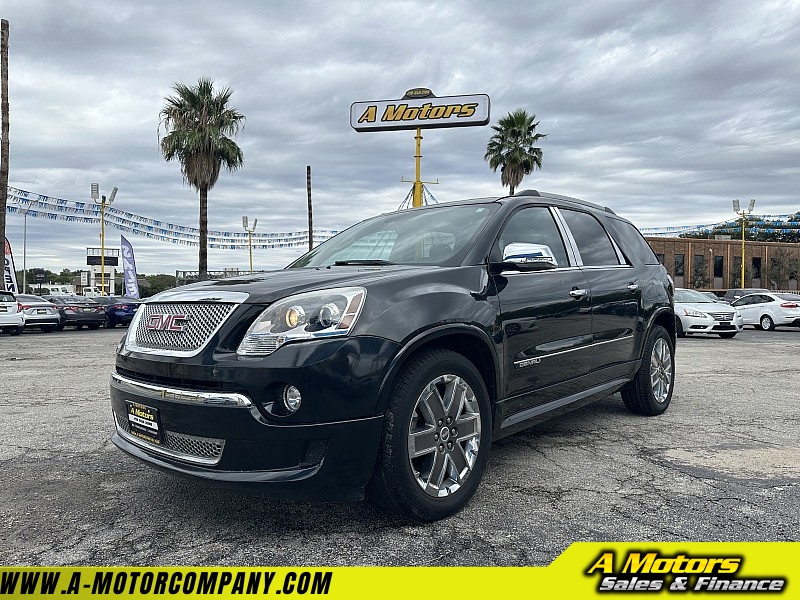 Used 2011  GMC Acadia 4d SUV FWD Denali at A Motors Sales & Finance near San Antonio, TX