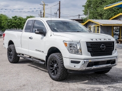 Used 2020  Nissan Titan 4x2 King Cab SV at A Motors Sales & Finance near San Antonio&comma; TX