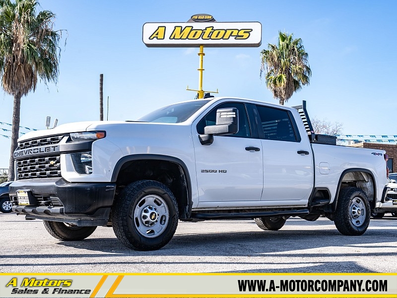 Used 2020  Chevrolet Silverado 2500 4WD Crew Cab Work Truck Gas at A Motors Sales & Finance near San Antonio&comma; TX