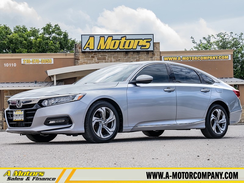 Used 2018  Honda Accord Sedan 4d EX 1&period;5L at A Motors Sales & Finance near San Antonio&comma; TX