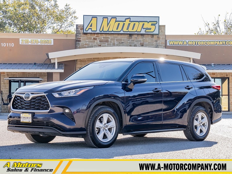 Used 2020  Toyota Highlander 4d SUV FWD LE at A Motors Sales & Finance near San Antonio, TX