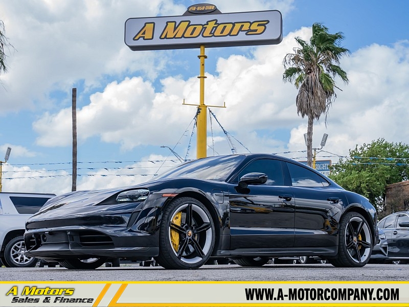 Used 2020  Porsche Taycan 4d Sedan AWD Turbo S at A Motors Sales & Finance near San Antonio&comma; TX