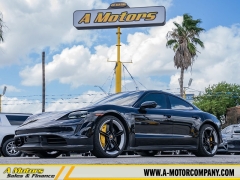 Used 2020  Porsche Taycan 4d Sedan AWD Turbo S at A Motors Sales & Finance near San Antonio&comma; TX
