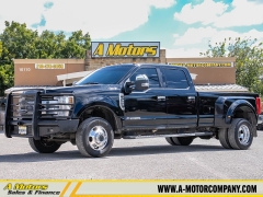 Used 2018  Ford Super Duty F-350 4WD Crew Cab Lariat DRW Longbed at A Motors Sales & Finance near San Antonio&comma; TX