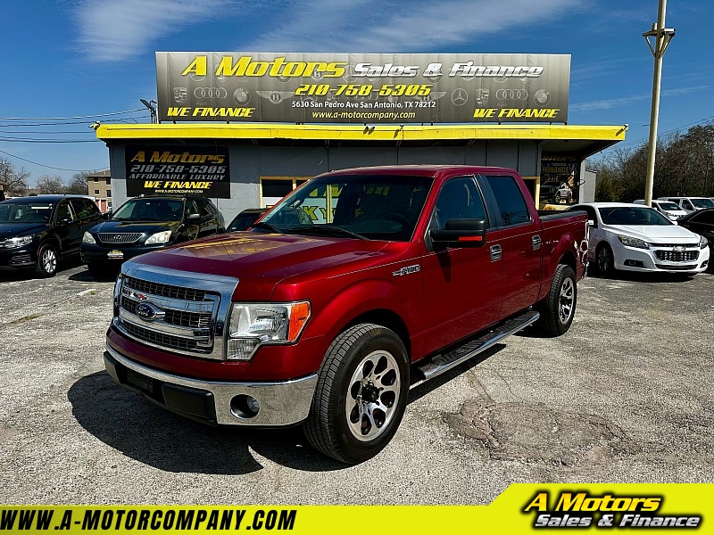 Used 2013  Ford F-150 2WD Supercrew XLT 5 1/2 at A Motors Sales & Finance near San Antonio, TX