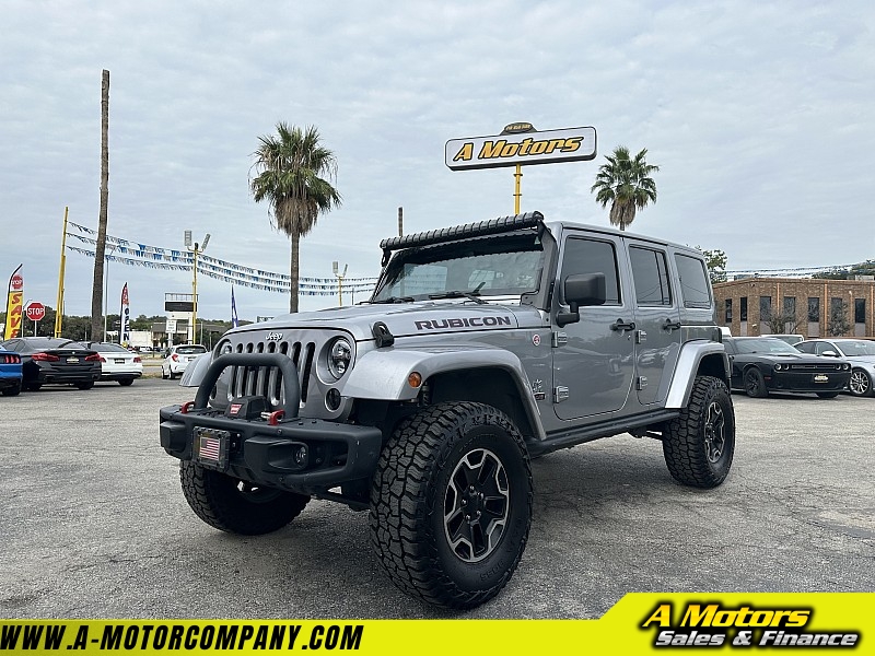 Used 2013  Jeep Wrangler Unlimited 4d Convertible Rubicon 10th Anniversary at A Motors Sales & Finance near San Antonio, TX