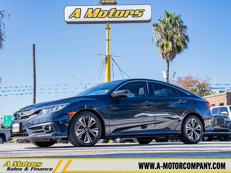 Used 2018  Honda Civic Sedan 4d EX-T CVT at A Motors Sales & Finance near San Antonio&comma; TX