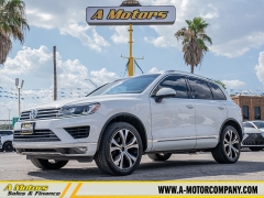 Used 2017  Volkswagen Touareg 4d SUV 4motion Wolfsburg at A Motors Sales & Finance near San Antonio&comma; TX