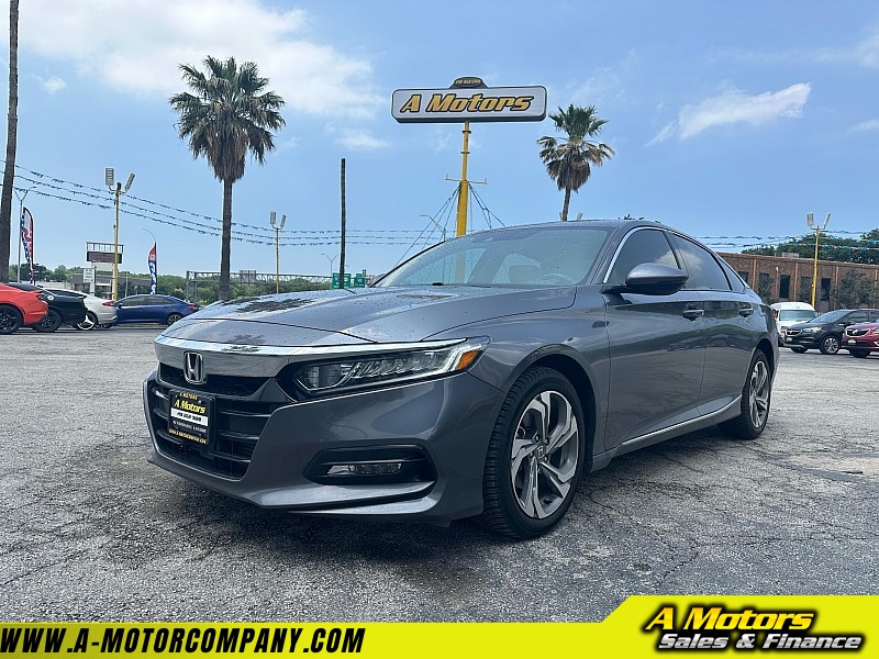 Used 2018 Honda Accord Sedan 4d EX-L 1.5L w/Navigation at A Motors Sales & Finance near San Antonio, TX