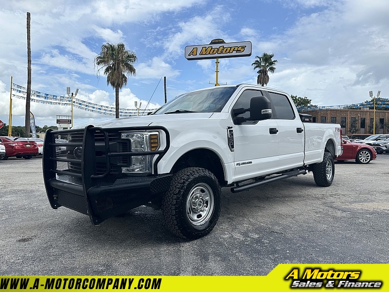 Used 2018  Ford Super Duty F-250 4WD Crew Cab XLT Longbed at A Motors Sales & Finance near San Antonio, TX