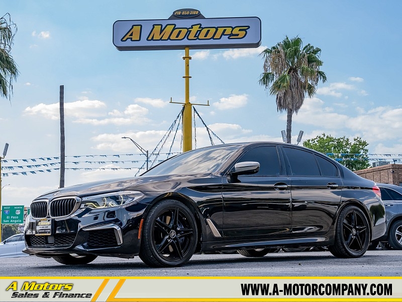 Used 2018  BMW 5 Series M550i xDrive Sedan at A Motors Sales & Finance near San Antonio, TX